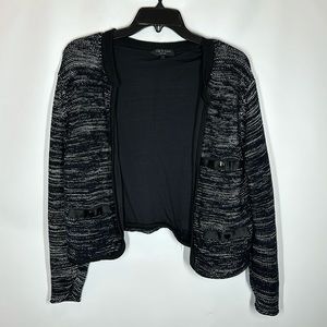 Rag & Bone | Women’s S Small Navy Black Open Knit Cardigan Sweater